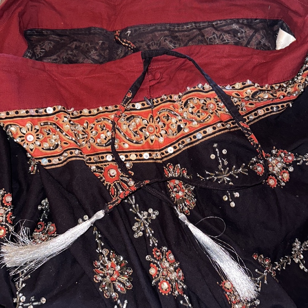 Soft Surroundings Beaded Skirt - Picture 3 of 6